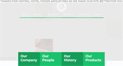 Desktop Screenshot of hotelfoods.bb